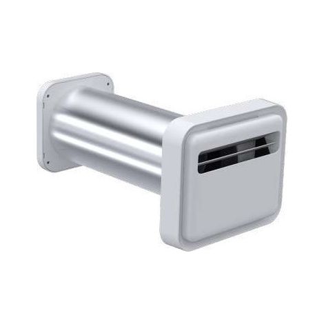 Econoname – Entrée d’air hygroréglable acoustique 125mm – Pour espaces confinés – Silencieux SC 39 à 47dB – 111000000