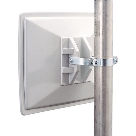 Colonna in tubo di acciaio zincato a caldo L1500xP49mm per pattumiera / specchio SULO