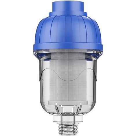 Filtre à sédiments réutilisable de 1/2 pouce, filtre à sédiments rotatif, filtre à eau en maille d'acier inoxydable 316 de 40 microns, adapté aux machines à laver, chauffe-eau (1/4)