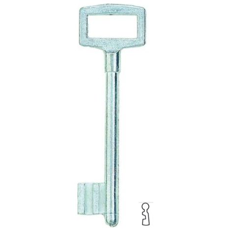 Thirard – Clé n°4 pour serrure en applique – Remplacement pour modèles standards – Conception robuste en zamac – Sécurité optimale