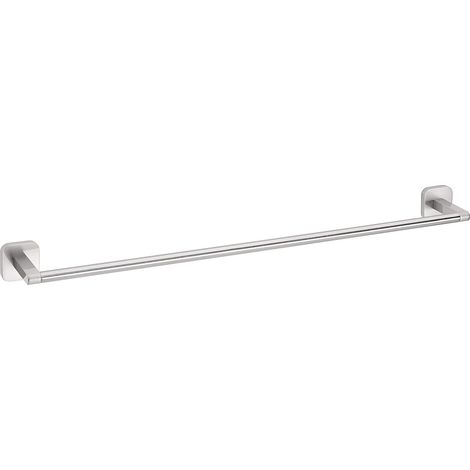 Exxcellent ensemble mural brosse WC, adhésif, chromé, design intemporel, garanti inoxydable, 445mm x 94mm x 136mm Acier Inoxydable 40455 (1/5)