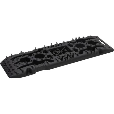 Planches de traction 2 pc Noir 107x31x7 cm Nylon