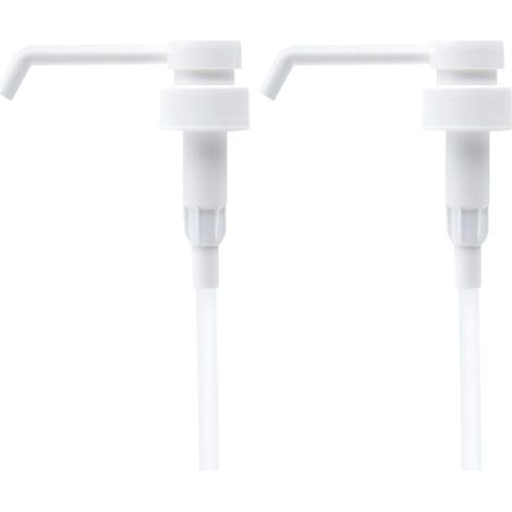 2 testine di ricambio per pompa, testina di ricambio per pompa, testina di ricambio per dispenser di sapone liquido, pompa di ricambio per dispenser di sapone, per bagno, cucina, flacone liquido -Crez
