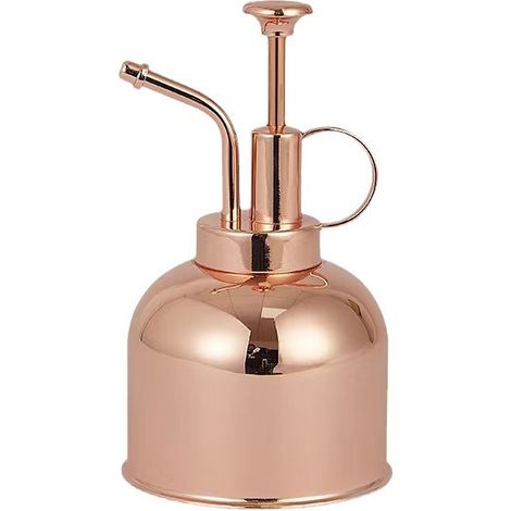 Regadera de acero inoxidable 304, regadera neumática para bonsáis, pulverizador metálico para plantas y flores, gran capacidad. (1/5)