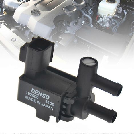 Válvula solenoide de vacío de alta fiabilidad y potente color negro para automóvil. Válvula solenoide de interruptor de vacío 192000-3130 para Toyota Edition 0617. (1/4)