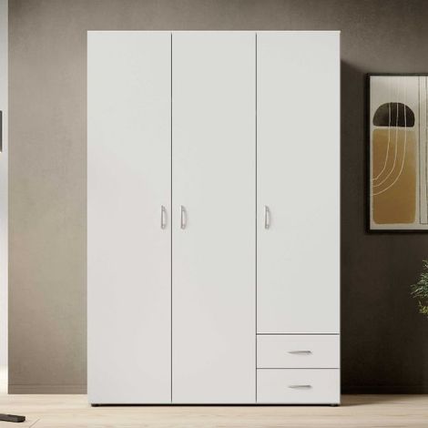 Armoire Base  120 x 51 x 176 cm  Blanc
