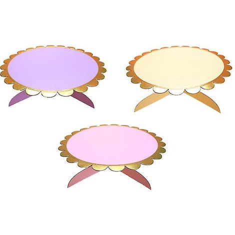 Présentoir en papier pour la conservation des gâteaux (1/3)