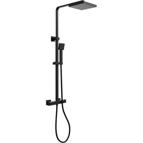 Combiné de douche et douchette SQUARE - Black Mat (1/5)