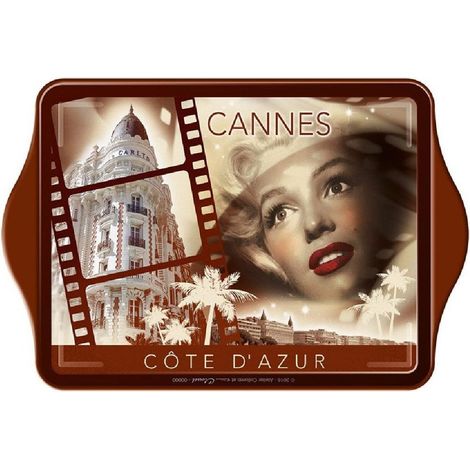 Plateau vide poche métallique Cannes