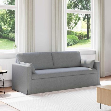 Sofá Gris Claro 78 x 78 x 80 cm tela