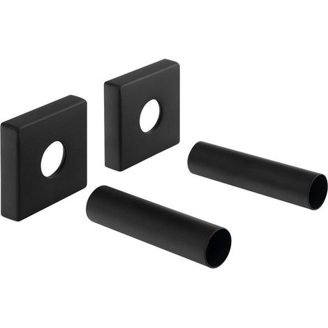 Sapho - Set de rosaces de couverture, noir mat CP815B (1/2)