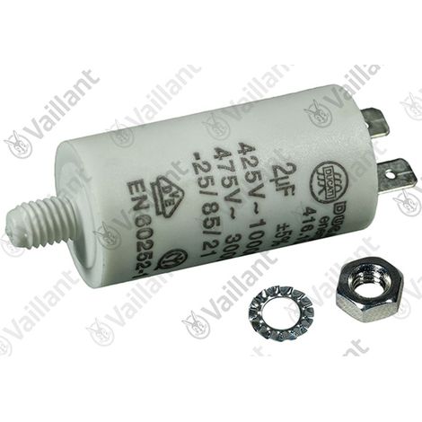 VAILLANT Condensatore 2uF VWL B 200+270/5, BM 200+270/5 e altri Vaillant-Nr. , 0020185057