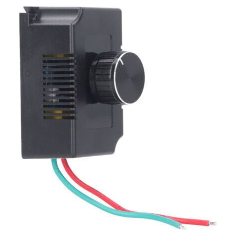 Contrôleur de vitesse de moteur AC, Variateur de Vitesse pour Moteur 220V 3000W Régulateur de Tension, Régulateur de vitesse réglable en continu avec interrupteur marche/arrêt