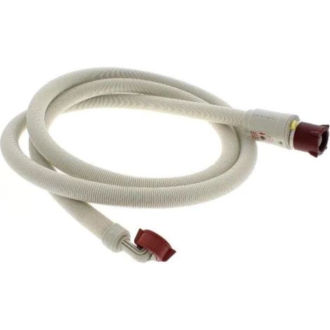 Manguera de Llenado Aquastop 4 m – Conexión Curva/Recta ¾" - Máx. 90°C - 10 bar – Universal