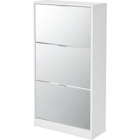 Zapatero 115 x 60 x 24 cm blanco 030007631 (1/5)