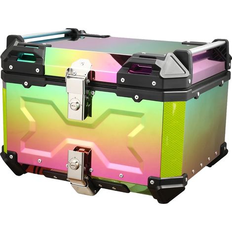 Coffre de moto, capacité de 65L, serrure de sécurité, 45L (1/2)