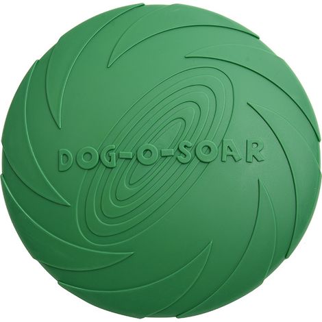 plat chien frisbee(vert foncé) (1/5)