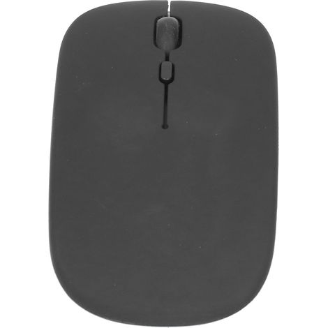 Souris sans fil rechargeable double mode 2,4 GHz ergonomique silencieuse optique Accessoires informatiques (noir)