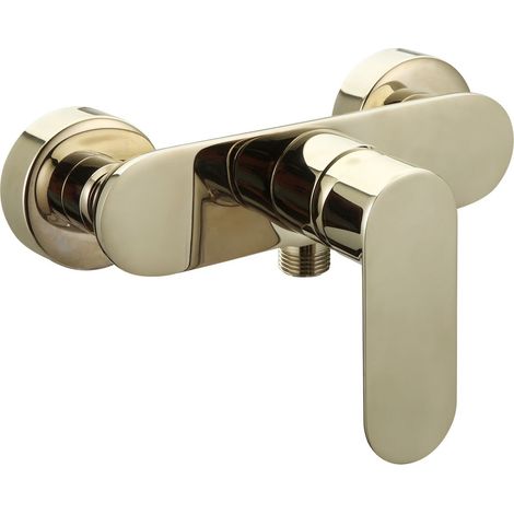Primaster Brausearmatur Prag lightgold Duscharmatur Badezimmer Armatur Badewanne (1/2)