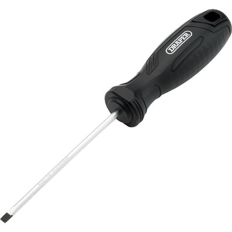 Draper SL4X100MM Slotted Parallel Screwdriver with Hard Grip Handle