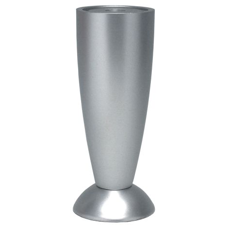 1 pied de meuble en ABS forme chromA rA glable 12 cm 45 mm avec trou 8MA