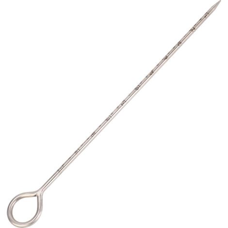 Tige en acier inoxydable d'échantillon de mètre d'humidité de sonde de sol de 14 pouces pour la poignée circulaire de ferme de plante de jardin (1/5)