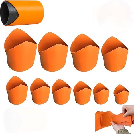 Positionneur de coupe de tuyaux, gabarit de précision pour douilles de tuyaux, outil pour douilles de tuyaux métalliques (convient aux tuyaux de 20 à 200 mm) (1/5)