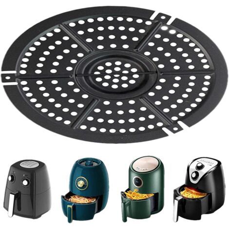Hot Air Fryer Grill Pan, Replacement for Hot Air Fryer, Iron Frame, Griddle Crisper Rack Part Kitchen Utensils for Air Fryer Accessories (1/5)