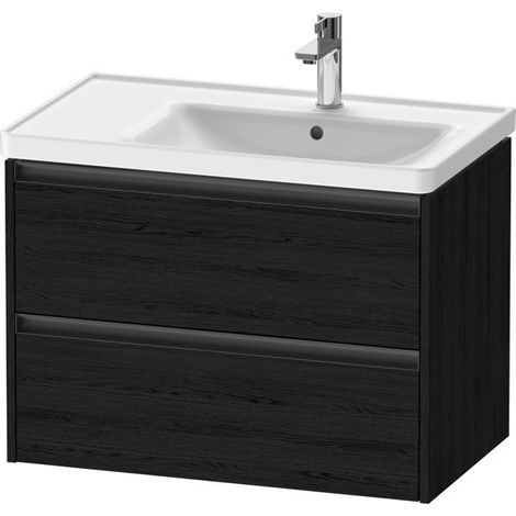 Duravit Ketho.2 Waschtischunterbau wandhängend, 2 Schubkästen, (1/2)