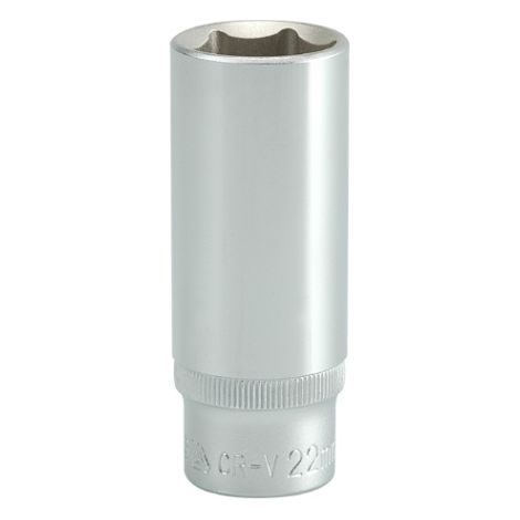 Sechskant-Stecknuss 22 mm 1/2" lang
