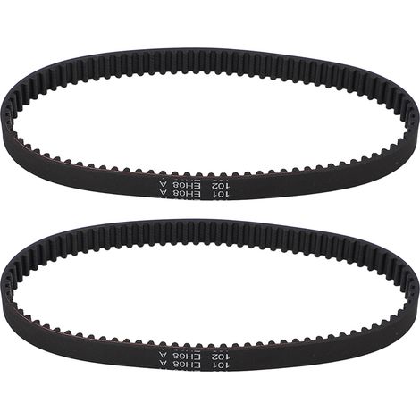 2 Bandes d'aspirateur 1611129 en caoutchouc, courroie de remplacement pour Bissell ProHeat 2X Revolution Pet Pro (1/5)
