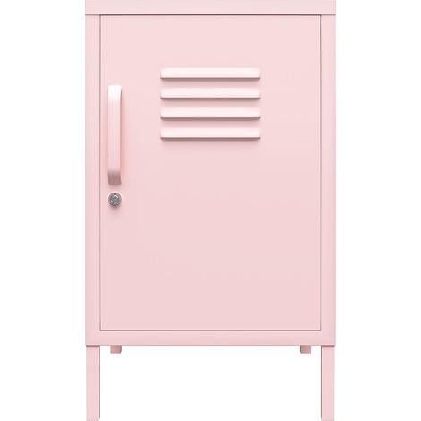 Cache Revêtement en poudre pour table d'appoint en métal rose (1/5)