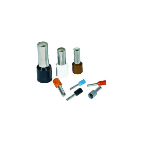 embout de cablage - pour fil de 2.5mm2 - lot de 100