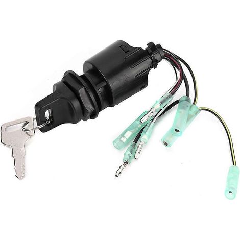 Contacteur d'allumage avec clé compatible avec moteur hors-bord Honda 35100-ZV5-013