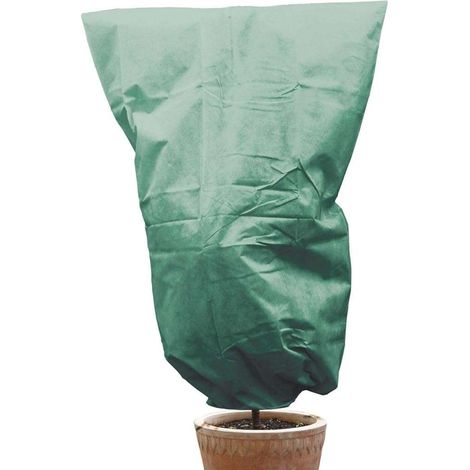 Capucha protectora para plantas. Cubierta de invierno para plantas. 120x180cm. 2 unidades. Verde.