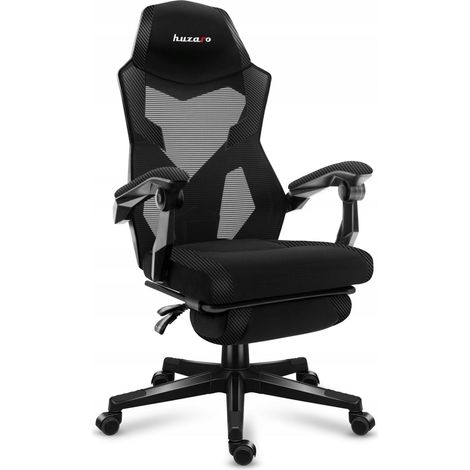 no-name Huzaro Combat 3.1 Carbon silla gaming negra (1/3)