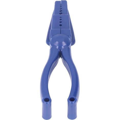 Pince à Sertir Pince Coupante Devant Porte-clou ABS Guide de Protection des Doigts avec Poignée Ergonomique pour Petites Vis Finition Clous Martelage (1/5)