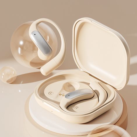 M122 nouveau réduction du bruit longue durée de vie de la batterie crochet d'oreille casque sans fil BluCouleur de peau (1/5)