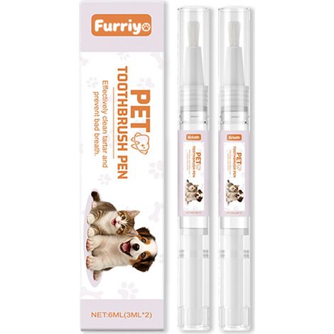 Furriyo Pet Teeth Cleaning Pen – Removes stains and cleans teeth in dogs and cats. (1/5)