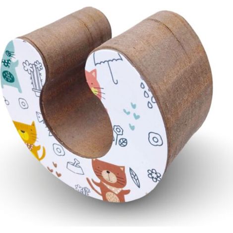 Jeu Grattoir pour chat - Griffoir et carton Jouet Interactif pour Chat Interieur - Magic Organ chat rayure Board - Papier ondulé (1/5)