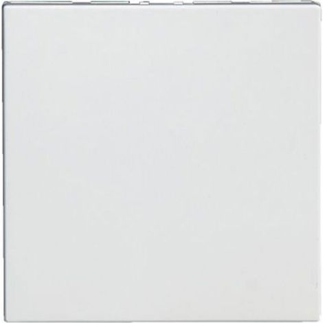 Obturateur - Plastique Blanc IP41 - 2 Modules - Hauteur 45 mm - Profondeur 24,5 mm - Pour Fixation Circuit Imprimé