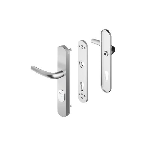 Blindomax manilla doble de seguridad DISEC Key i - Plata FF6 - A0P54D1F F6