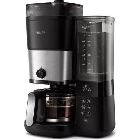 Philips HD7900/50 Kaffeemaschine Schwarz und Silber 10 Tassen