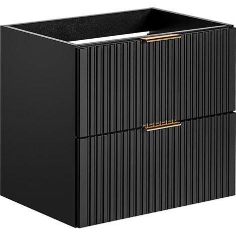 Mueble bajo lavabo 60cm Adriel Negro (1/4)