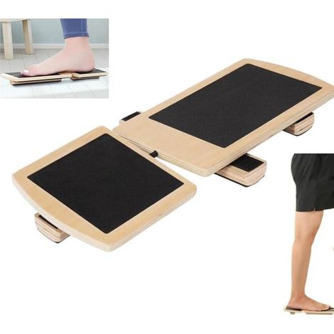 PLANCHE ABDO Ankle Balance Board, Foot Trainer for Stability Exercises, Portable Leg Exerciser , Wood Material, Strengthens Foot (1/5)