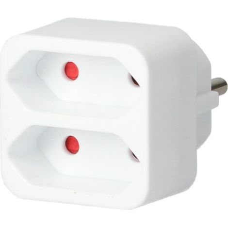 GSC 103000013  Connettore doppia uscita piatta 1100W 2,5A