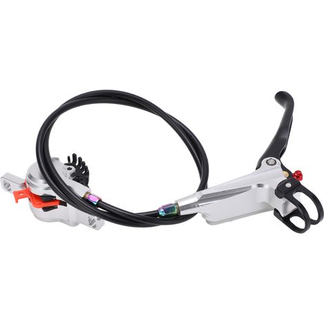 Étrier de frein à disque hydraulique avant pour VTT MEIJUN, couleur argent. (1/5)