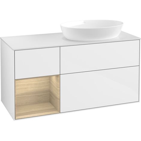 Villeroy & Boch FA41PCGF Meuble sous lavabo Finion FA4 (1/2)