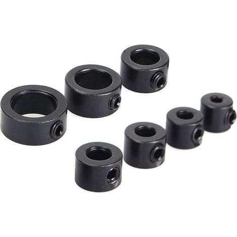 Butée de profondeur de perçage en acier au carbone, facile à installer, disponible en différentes spécifications, avec clé hexagonale pour les réparations. (1/5)