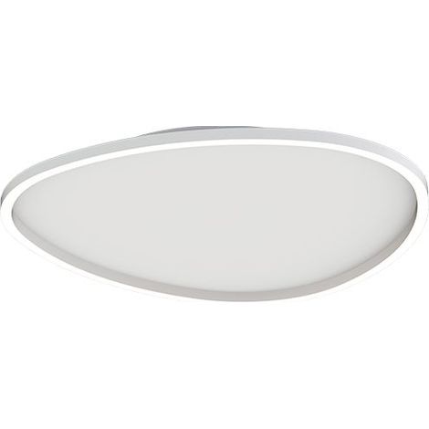 Plafonnier LED 39W Variable Blanc Mat Zambelis - Blanc chaud - 3000K